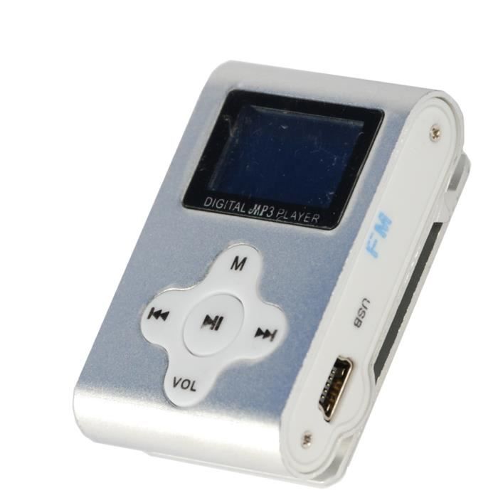 Xtreme 27611 Lecteur fichiers Audio avec mémoire 4 Go écouteurs et câble Mini USB 