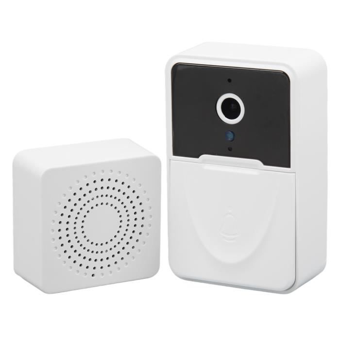 Sonnette vidéo caméra interphone vocal sans fil surveillance Wifi haute définiti