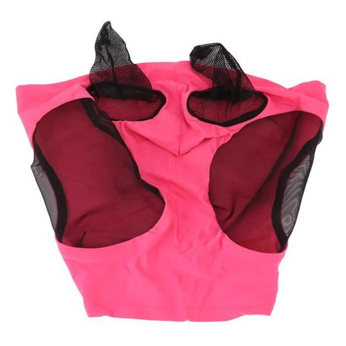 130/135 cm, blu: Housse de cheval en lycra et nylon avec élastique et