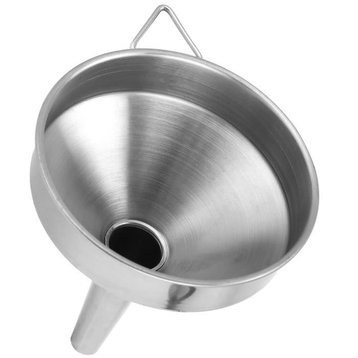 Zerone Oil Funnel, Stainless Steel Kitchen Funnel Thickened Dishwasher