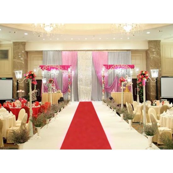 Tapis De Ceremonie Mariage 24 M Mtp1 Blanc Achat Vente Tapis D