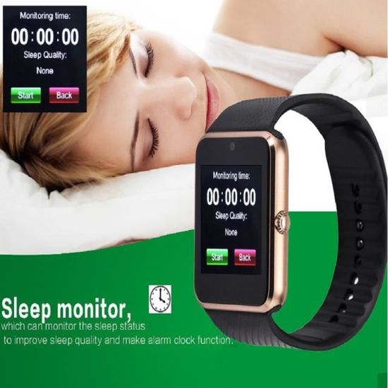 Montre connectée on sale gt08 fiche technique
