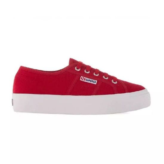 Red Cerise Superga Cerise Basket Superga 2730-COTU Rouge Cdiscount