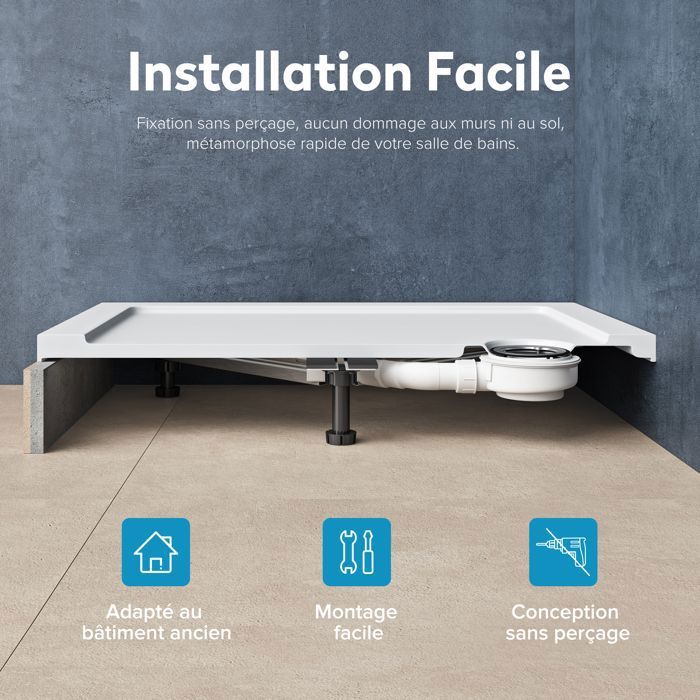 Nombre De Pied Pour Receveur 120x80null