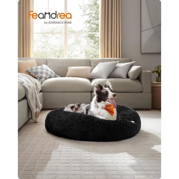 Lit Chien Chat Feandrea 50cm - Coussin Beignet Doux Lavable