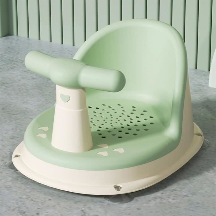 Siège De Bain Pliable Pour Bébé MS BabyWorld Elfi - Antidérapant Avec Ventouses - Ergonomique Et Sûr - À Partir De L'âge Où Bébé Tient Assis