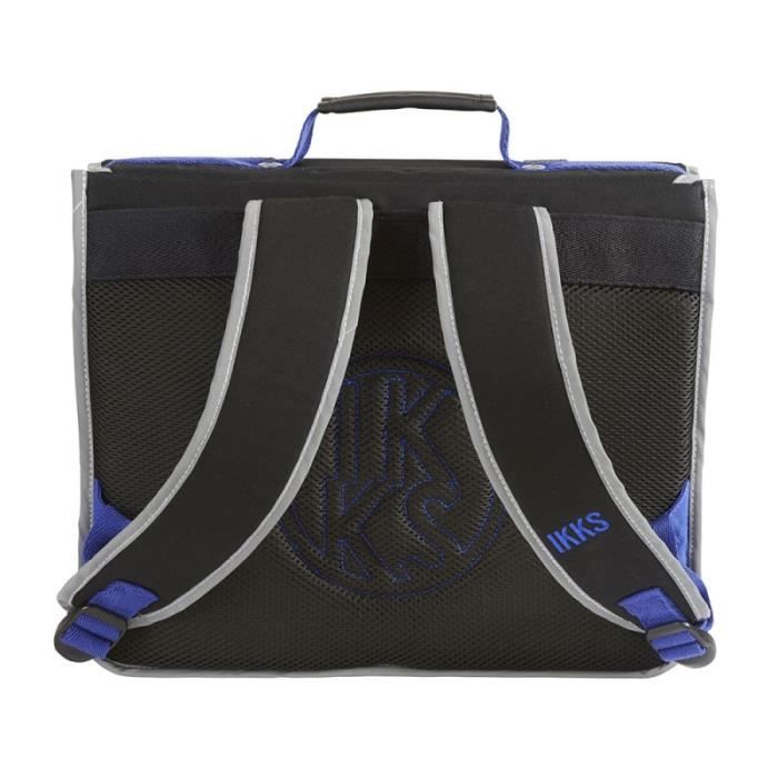 Cartable IKKS 38 cm Stranger College bleu noir Bleu Cdiscount