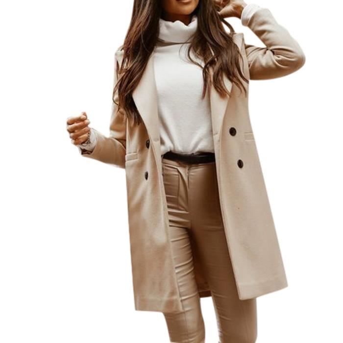 Manteau Printemps automne manteaux et vestes femmes 2020 couleur