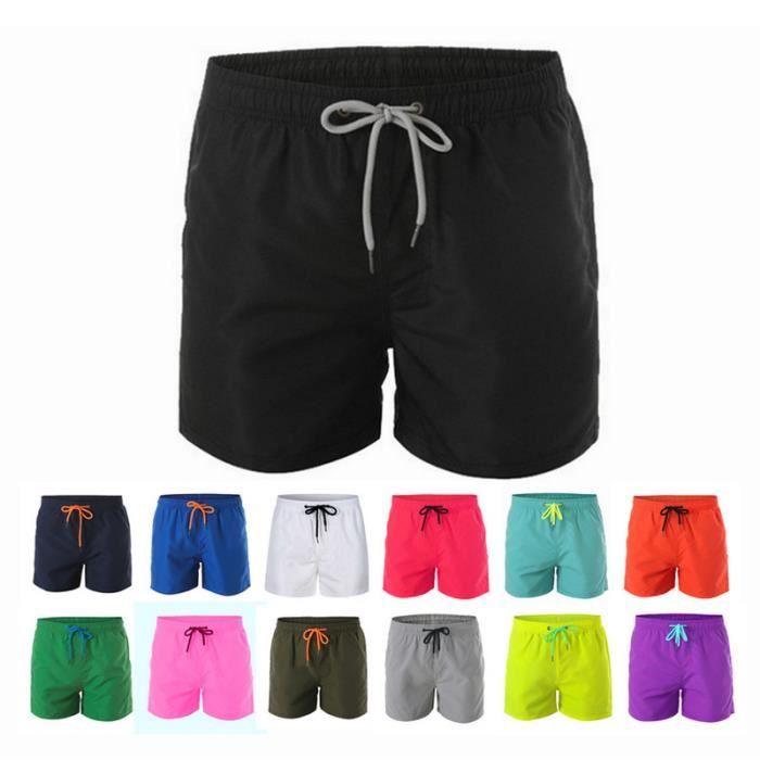 Maillot De Bain Garçon Changement De Couleur – Short Plage Thermosensible Séchage Rapide – Violet