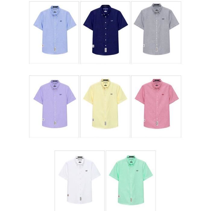 Polo BLEU CIEL homme - Manches courtes