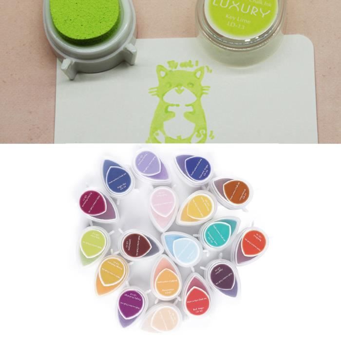 Kesote Lot De 26 Tampons Encreurs Motifs Pirates Multicolores - Idéal Pour Enfants, Scrapbooking Et Fêtes