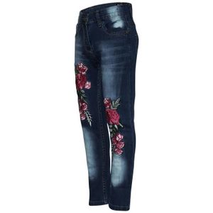 Jean Fille 14 Ans Marque Bilook - Bleu Clair Coupe Droite - Occasion Très Bon état