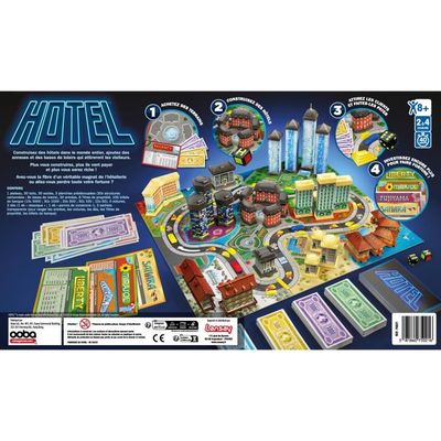 HOTEL – Jeu De Société Familial Lansay – Dès 8 Ans – Édition Classique