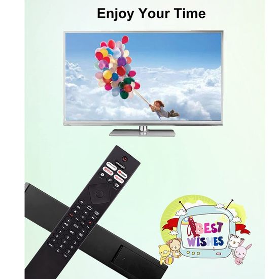 Télécommande De Remplacement Pour Téléviseur Philips 46PFL7695/46PFL7695H - Neuf