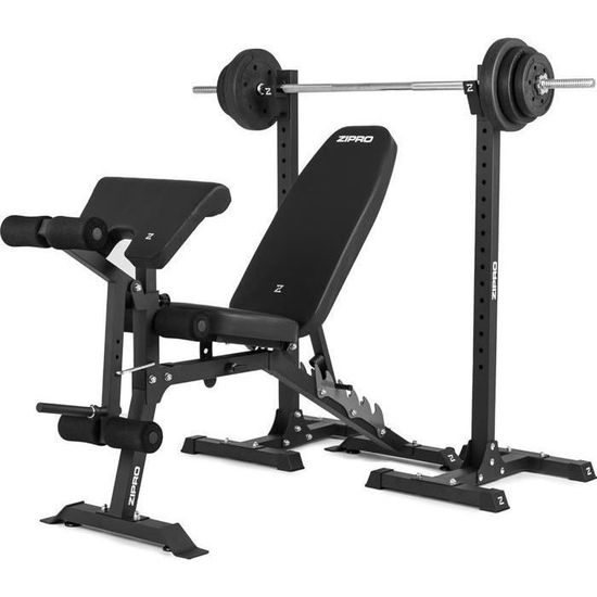 Banc De Musculation Multifonction Novonova NV-543 - Pliable, Inclinable Avec Extension Jambes & Butterfly