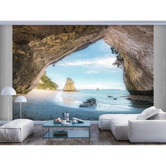 Papier Peint Murando Intissé 400x280 Cm Décoration Murale XXL Poster Tableaux Muraux Tapisserie Photo Trompe L
