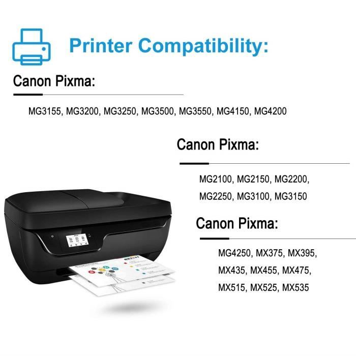 Pg-540Xl Cartouche D'Encre D'Imprimante Pour Cartouche Canon 540