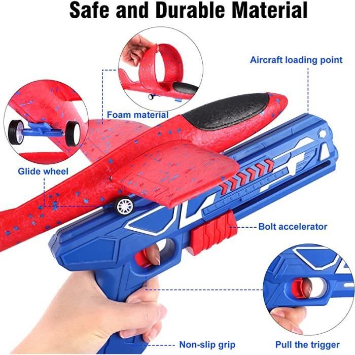 ACHETER)Nouveau catapulte avion lanceur d'avion ensemble de jouets