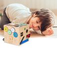 Cube d'activités en bois Montessori TIMEO - Taille L - Mixte - 3 ans et plus-3