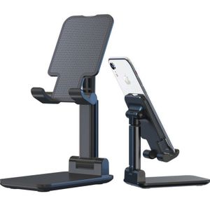 Support Téléphone Réglable LOBVABA - Pliable, Antidérapant - Pour Bureau, Maison, Voyage
