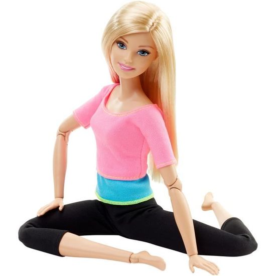 barbie articulée blonde