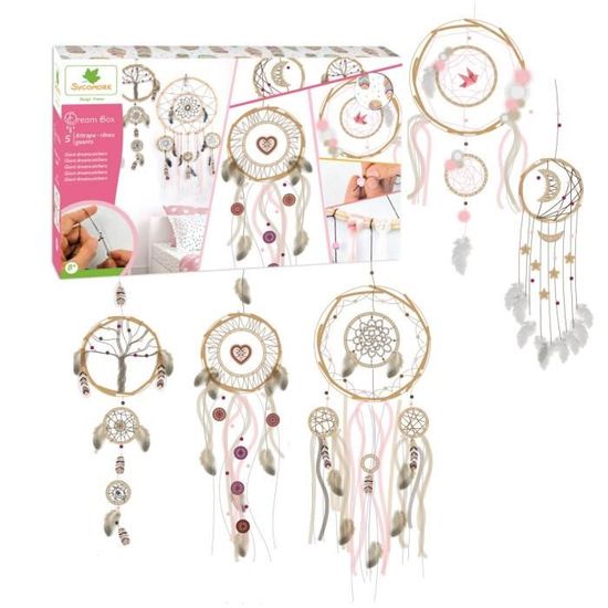 Dream Catcher D/écoration Capteur R/êves Artisanal Le Salon sdfg Grand Attrape R/êves la Fen/être Capteur R/êves Tenture Peut /être Accroch/é dans la Chambre Traditionnel /À la Main Attrape-r/êves
