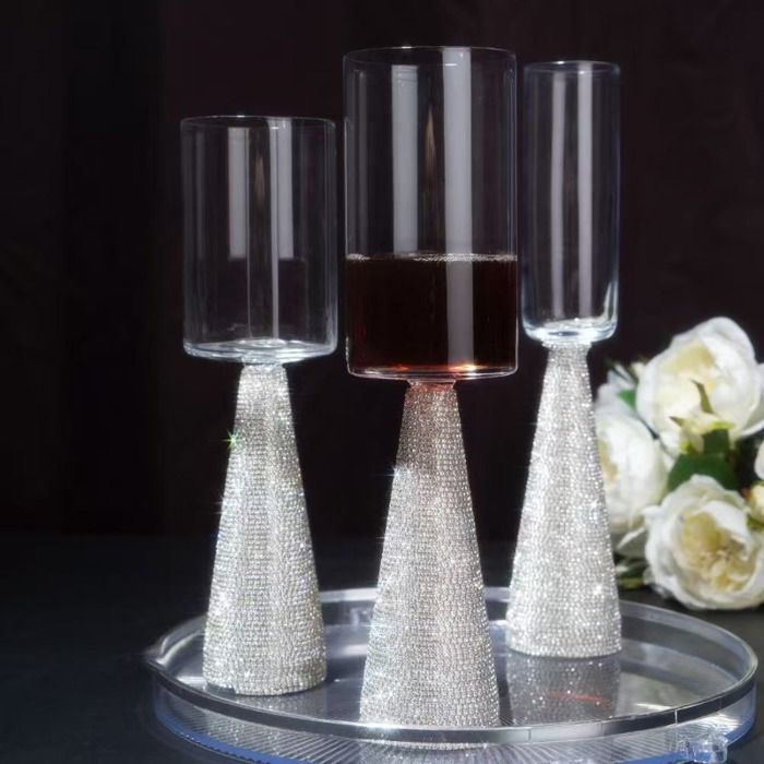 Lot De 4 Verres à Cocktail Vintage En Cristal – Style Art Déco – 325 Ml – Base Lourde – Idéaux Pour Negroni, Margarita… - 12
