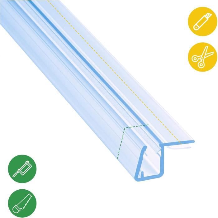Joint D'étanchéité Pour Porte De Douche – 80 Cm, Universel, Navaris