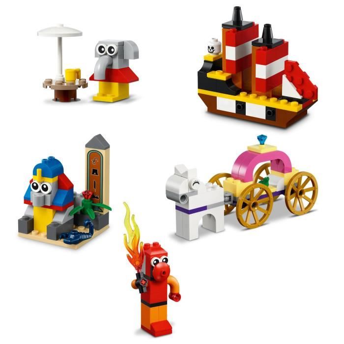 LEGO® Classic 11021 90 Ans de Jeu, Jouet de Construction avec des Modèles  Emblématiques - Cdiscount Jeux - Jouets