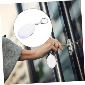 Alarme Personnelle,5 Pièces 140DB Porte Cle Alarme d'urgence avec Torche Anti Agression avec Lumière LED for Femmes, Enfants, Personnes âgées