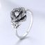 bague en argent fleur bague en argent fleur