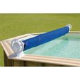 Enrouleur de bâches de piscine luxe UBBINK - Pour piscines jusqu'à 6.5m de largeur-0