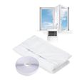 Tissu De Calfeutrage Porte Fenêtres Climatiseur Mobile 5m Kit Joint De Porte Fenêtre Climatisation Climatiseurs L'Arrêt D'Air Chaud