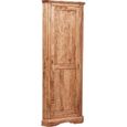 Etagere D Angle Style Rustique En Tilleul Massif Finition Noyer L50xpr50xh184 Cm Achat Vente Etagere Souple Etagere D Angle Style Cdiscount