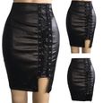Jupe cuir sexy