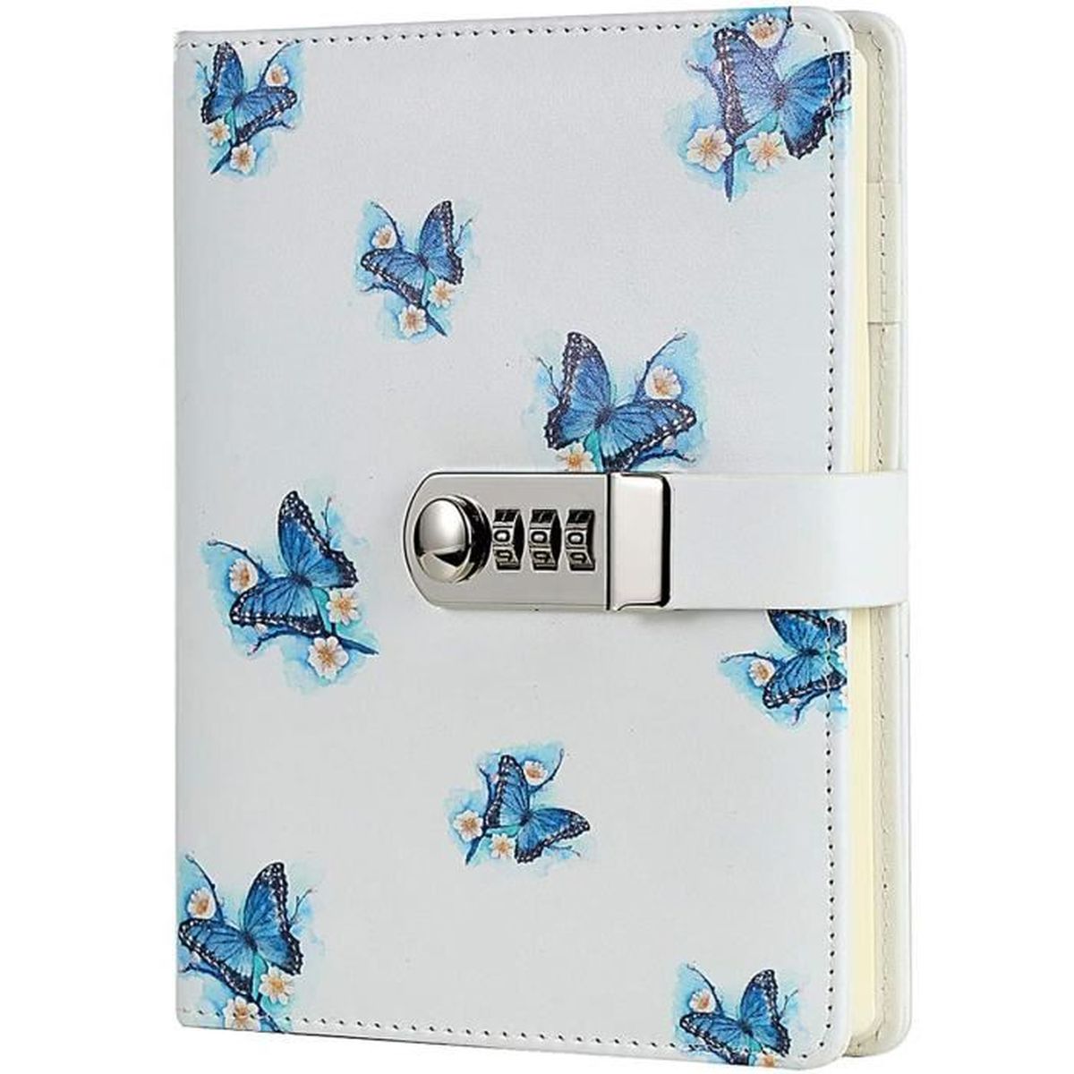 2 Lumanuby 1x Carnet de Notes de PU Cuir Mignonne Carnets et JournauxMotif de Visage Souriant Bloc-notes Journal Blank Agenda Intimate Diary Idéal pour Cadeaux Elèves Enfants Couleur aléatoire 