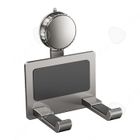 PASSIONOVA C Porte sèche cheveux 9,7x14x7,4cm support seche cheveux sans percage avec ventouse solide bords surélevés pour éviter les chutes