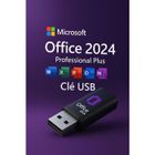MICROSOFT Clé USB Office 2024 Pro Plus – Suite Complète à Vie – Activation Garantie