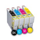 XIAOMI Pack de 4 cartouches d'encre INKPRO non OEM assorties pour imprimante EPSON Stylus Office B42WD