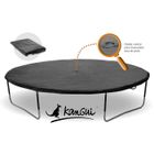 Bâche de protection PE pour trampoline Ø 360 cm - KANGUI - Accessoire de trampoline - Noir - Enfant