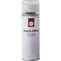 Peinture effet granit en spray 'Rayher' Blanc 200 ml
