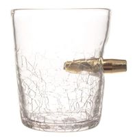 fantaisie Gobelet Spirit Verre à liqueur par CKB Ltd Unique en verre de 300 ml avec Bullet Shot dans le verre de dégustation gobelet