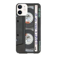 Coque pour iPhone 12 mini 360 intégrale transparente Cassette Tendance Evetane.