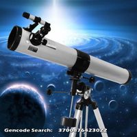 Pack Télescope Réflecteur Universe 900-76 + 4 Oculaires + 2 Lentilles + Filtre + Chercheur + Monture Equatoriale + Trépied