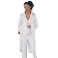 Robe blanche pour femme - HORRORSHOP - Taille XXL / 44 - Pour mariages, fêtes et soirées à thème