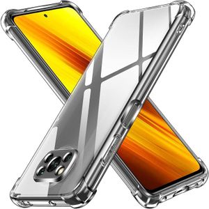 PBNDJVG 4 Pièces Coque pour Xiaomi Poco X3/X3 NFC(4G)/X3 Pro 6.67