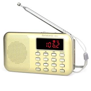 RADIO CD CASSETTE Retekess PR11 Radio AM FM Radio Portable Lecteur M
