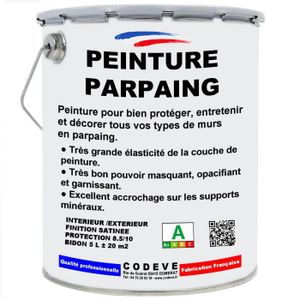 PEINTURE - VERNIS Peinture Parpaing - Pot 5 L   - Codeve Bois - 7009 - Gris vert