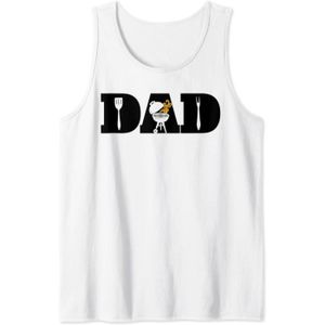 USTENSILE Dad BBQ funny Fathers Day BBQ Débardeur.[G1120]