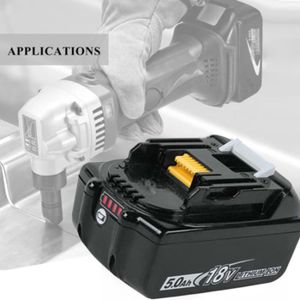 Pour Makita 18v Remplacer La Batterie 5 0ah Au Lithium Pour Makita Bl1860 Bl1860b Rapide Des Navires Poi925 Achat Vente Batterie Machine Outil Pour Makita 18v Remplacer La Cdiscount